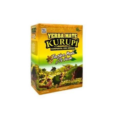 Imagem de Erva Mate para Tereré Jengibre Menta y Té Verde 500 gramas Kurupí