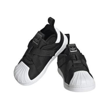 Imagem de Tênis Adidas Superstar 360 CF Infantil - HQ6082, Preto, 18