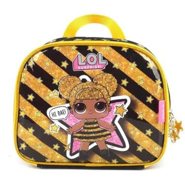 Imagem de Lancheira lol luxcel infantil menina la35855, PRETO, UN