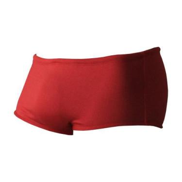 Imagem de Sunga de Banho com Enchimento Frontal John Skull, Vermelho, M