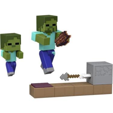Imagem de Boneco e Personagem Minecraft Vanilla MECANI.8CM(S - Mattel