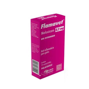 Imagem de Flamavet Agener União para Cães 0,2 mg 10 Comprimidos