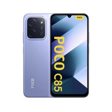 Imagem de Smartphone C85 8GB RAM 256GB  Tela 6,9" 120Hz, Bateria 6000mAh, Roxo  