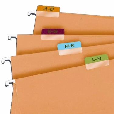 Imagem de Marcador de Páginas Index Tabs Coloridos Caixa com 10 Blisters