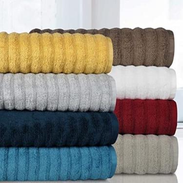 Imagem de Kit 4 Toalhas Banhão Gigante Super Absorção Macia - Ocean (Cores Masculinas)