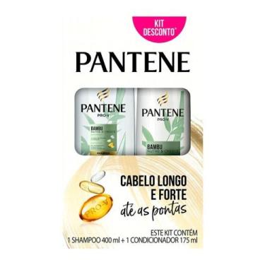 Imagem de Kit Shampoo Pantene Bambu Nutre & Cresce 400ml + Condicionador 175ml -
