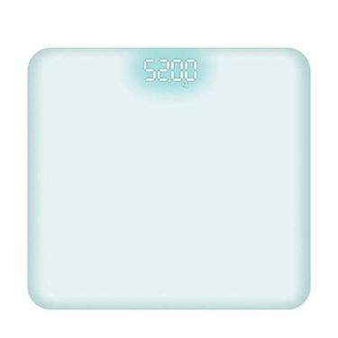 Imagem de balanças de banheiro com display digital balança eletrônica para pesar com precisão, fácil de ler, medir o peso em kg, st ou lb