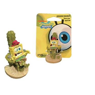 Imagem de Penn-Plax Acessório de filtro de cacto Bob Esponja