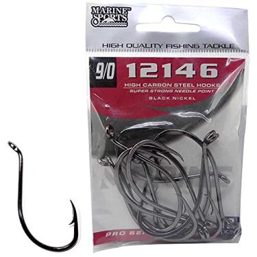 Imagem de Anzol Marine Sports 12146 N. 9/0 - Black Nickel Com 10