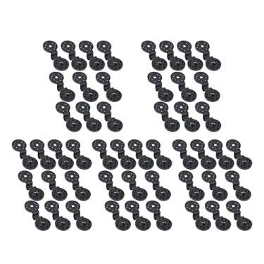 Imagem de Presilhas para -sol, presilhas par de persiana Acessórios gancho de persiana para telhado ferramentas de aperto presilhas para fixação de, 50 peças