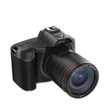 Imagem de Câmara Vlogging 4K para Youtube, câmara digital de visão noturna HD IPS de 3 polegadas 64 MP para fotografia com WiFi, câmaras de vídeo com zoom digital 16X câmara de vídeo com