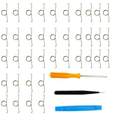 Imagem de CTHTBZ 50Pcs Replacement L2 R2 Trigger Button Metal Springs Compatible with Playstation PS5 Controller Parts Repair Accessories, With Screwdriver, Tweezer, Open tools