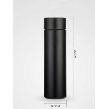 Imagem de Garrafa Inteligente Térmica 500ml Display Digital Led Medidor Temperat