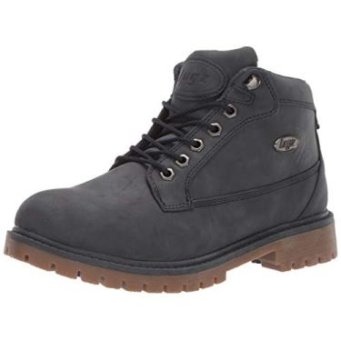Imagem de Lugz Bota feminina Mantle Mid Fashion, Azul-marinho/Goma de, 35