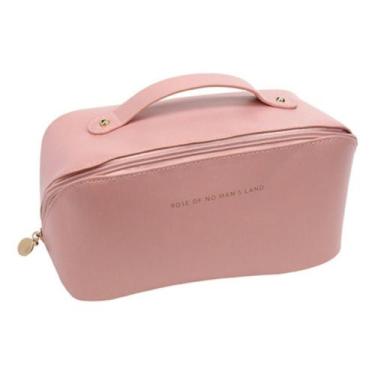 Imagem de Necessaire Multiuso Para Maquiagem e Cosméticos - World Onboard, Rosa