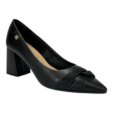Imagem de Sapato Santinelli Scarpin Salto Bloco 1606-005 Preto