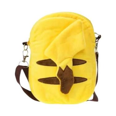 Imagem de Pokemon Anime Mochila De Pelúcia Gengar Mimikyu Snorlax Rowlet Lucario
