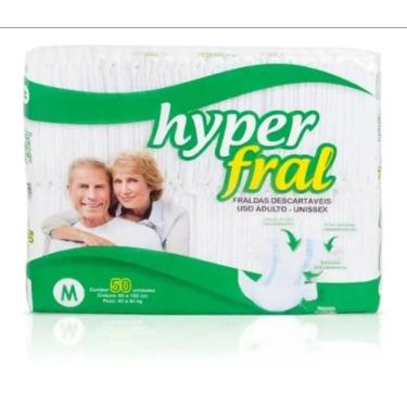 Imagem de Fralda Geria Hyper Fral M C/50