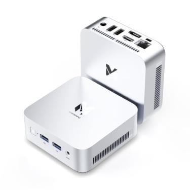 Imagem de MegaPC Mini PC para jogos 16GB DDR4 512G SSD Twin Lake N150 Windows 11, 4K Dual Display HDMI+DP+2xUSB 3.2+2xUSB 2.0+WiFi, BT, PC pequeno Desktop para Business Home Office Mini PC-D01 A0JT