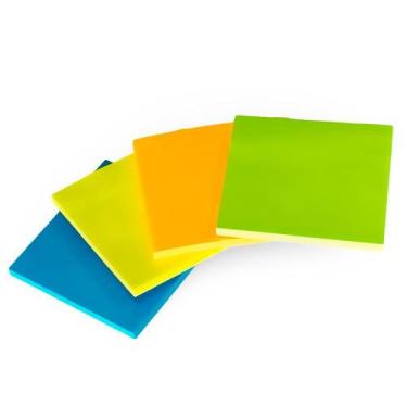 Imagem de 3 Un. Blocos De Notas Autocolantes Adesivas Recado Anotações - Neoimp