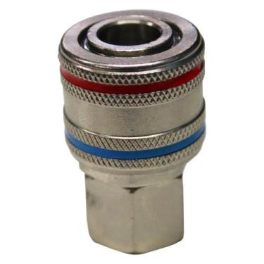 Imagem de Engate Rápido de Ar 1/4 NPT Fêmea em Metal - Proposto