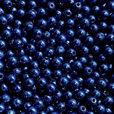 Imagem de PÉROLA DE ABS LISA Nº 06 20G PEROLA 6 MM - LADEIRA BIJUTERIAS, AZUL ES