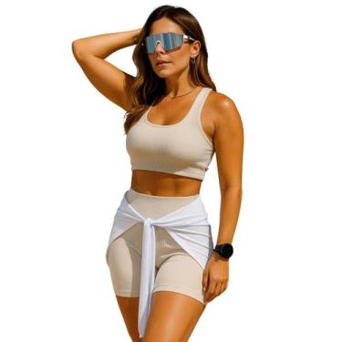 Imagem de Saída de Praia Feminina com Amarração e Caimento Leve 3074.C2 - Virtud
