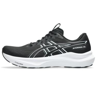 Imagem de ASICS Tênis de corrida masculino GT-2000 14, Preto/branco, 10 Narrow