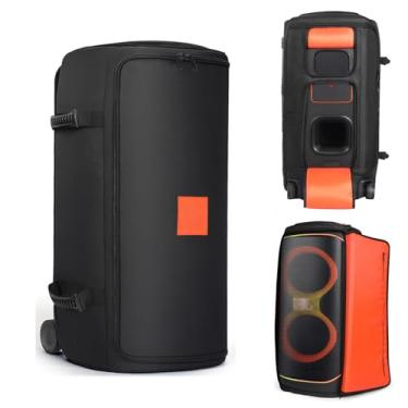 Imagem de SZZCNOX Capa para alto-falante compatível com JBL PartyBox 720, capa portátil contra poeira para alto-falante de viagem para caixa de som JBL PartyBox 720 ao ar livre, preta, apenas capa