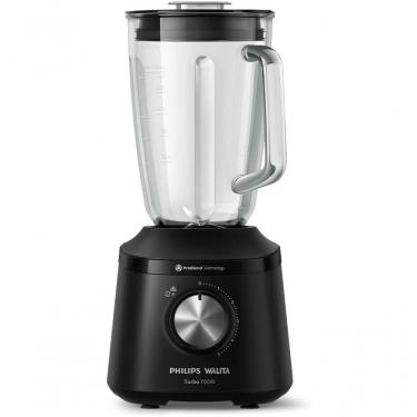 Imagem de Liquidificador Philips Walita Série 3000 Turbo Preto Jarra De Vidro 110V
