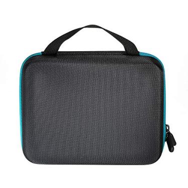 Imagem de Estojo de Armazenamento para 30 Garrafas -impacto e -queda - Fechamento com Zíper Container Bordado Strass Transparentes Bolsa Malha Alça Nylon