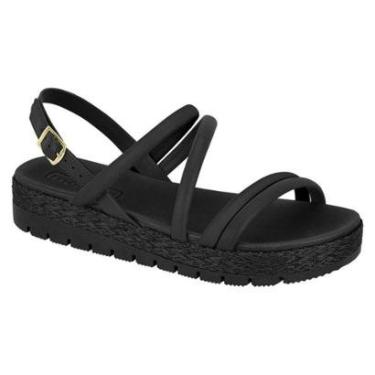 Imagem de Sandália Feminina Moleca Flatform Com Tiras - 5539.101-Feminino