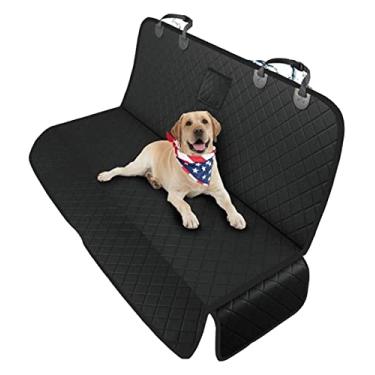 Imagem de Capa de assento de carro para cães, impermeável, para animais de estimação, antiderrapante e resistente, capa de assento de carro para cães com tamanho universal para carros, caminhões e SUVs