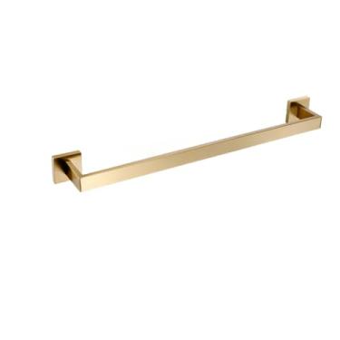 Imagem de Conjunto de acessórios de banheiro prateleira de parede preto fosco suporte de papel higiênico gancho de roupão cabide de toalha trilho de barra anel de ferragens de banho, BG, barra de toalha 40 cm