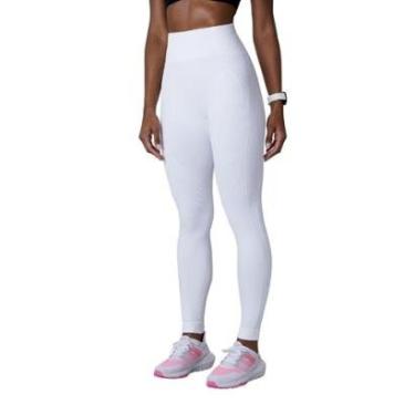 Imagem de Calça Legging Lupo Sem Costura Com Borda De Silicone Sport Fitness Básica Academia Feminina-Feminino