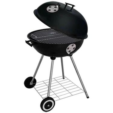 Imagem de Churrasqueira Portátil Esmaltada a Bafo 58cm ITAPARICA MOR