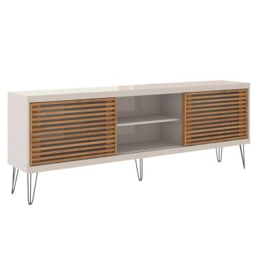 Imagem de Rack Bancada Para TV Até 72 Polegadas Frizz Bege Caemmun