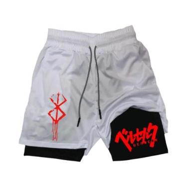 Imagem de Shorts De Compressão Masculinos De Secagem Rápida Com Bolsos Para Celu