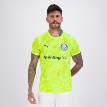 Imagem de Camisa Puma Palmeiras Goleiro III 2026, GG