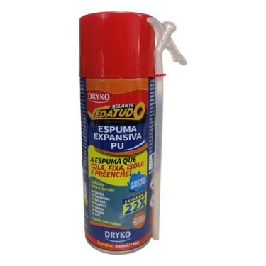 Imagem de Espuma Expansiva PU Selante Vedatudo 300ml/190g Dryko