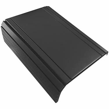 Imagem de Mi Ama Interiores Suporte para Braço de Sofá Esteira Bandeja Suporte Reto Flexível Preto