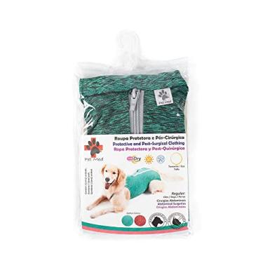 Imagem de Roupa Cirúrgica Pet Med Duo Dry Regular Verde para Cães Tamanho 00