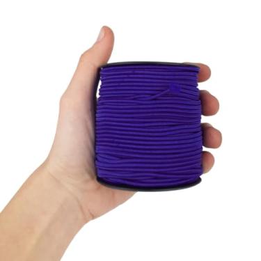 Imagem de Elástico Roliço Colorido - 2,2mm - 50 Metros- Cor Roxo- 218 Nybc