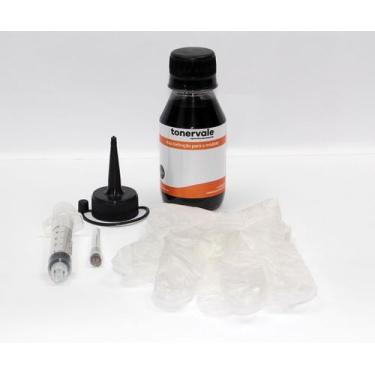 Imagem de Tinta Para Brother DCP-T710DW T300 T310 BTD60BK 100ml Platinum - Toner