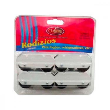 Imagem de Pe De Geladeira Overtime Chapa Pequeno Branco, Branco