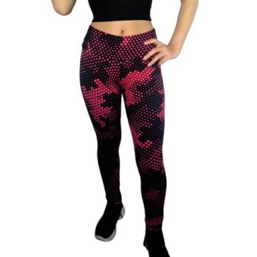 Imagem de Calça Feminina Legging Cós Estampas Sortidas Suplex Pp ao Plus Size - 