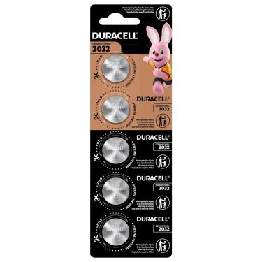 Imagem de Pilha Moeda Lithium 3V CR2032 Duracell (cartela com 5 UNID.) - CAR / 5