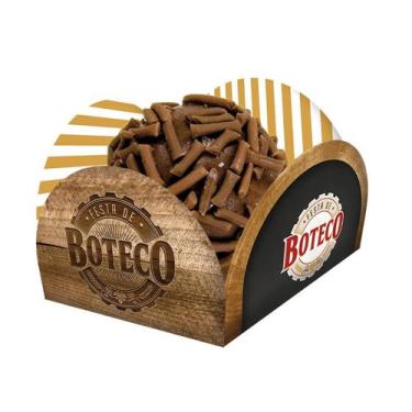 Imagem de Porta Forminha para Doces Festa Boteco - 40 unidades - Festcolor