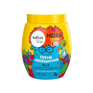 Imagem de Salon Line, Creme Multifuncional 3 em 1, Hidra Multy Kids, Vegano - Para Todos os Tipos de Cabelos, 1Kg