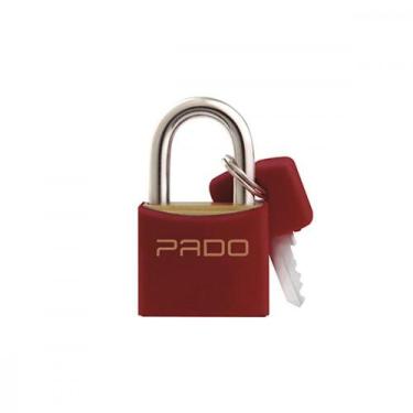 Imagem de Cadeado Pado Color 25 Vermelho